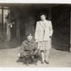 Fred Carter and daughter Jean, at the Bull in WW2