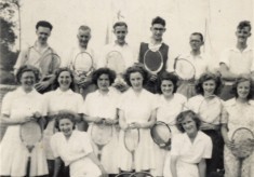Bottesford Tennis Club, July 1947