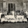 Group photograph of Bottesford church choir, ca. 1950