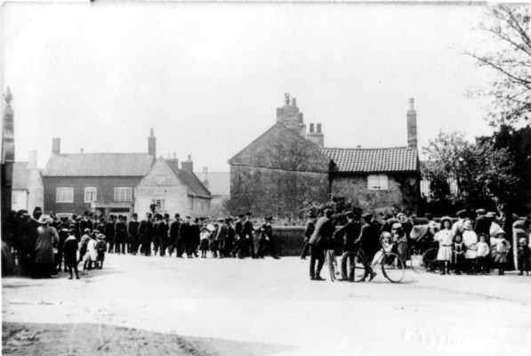 Funeral procession Church St. C.1890