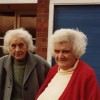 Misses Rayner and Wells, 1970, retired shopkeepers