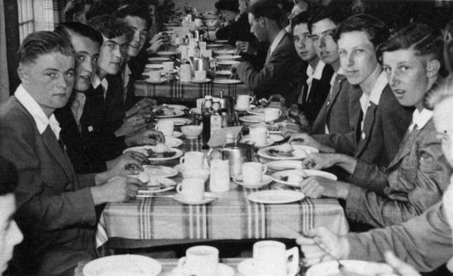 BOT035_007_catalogue1 Boys dinner c.1950