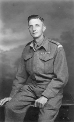Mr Edgar Culpin, in uniform