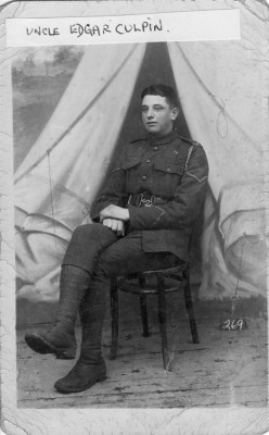 Edgar Culpin, aged 17 Edgar Culpin, aged 17