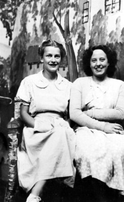 Jonquil Higdon and Barbara Culpin