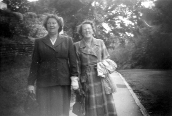 Mrs Carter and Rhoda Culpin