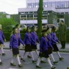 Guides Parade in Grantham
