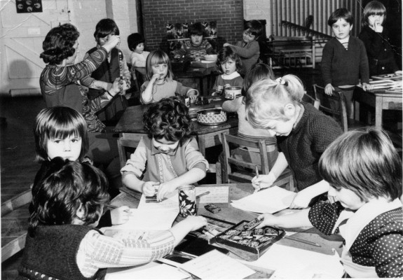 Infants in classroom - 1 Infants in classroom - 1
