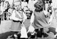 May Day Pageant - infants in fancy dress - 1
