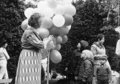 May Day Pageant - balloon seller - 4
