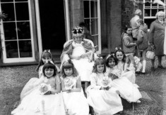 May Day Pageant - May Queen by Old Rectory