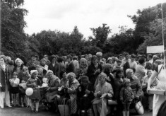 May Day Pageant - the crowd