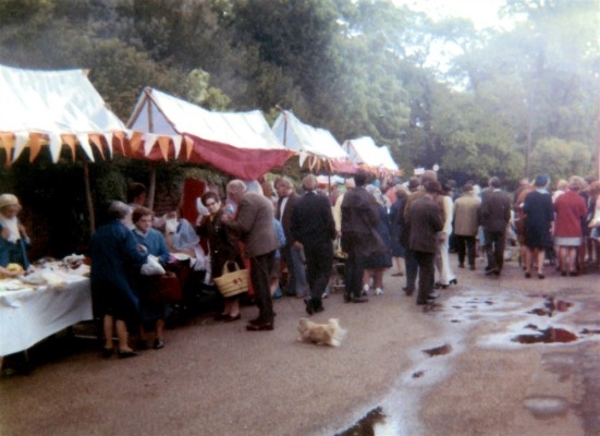 May Day Pageant - stalls in Church Street - 1