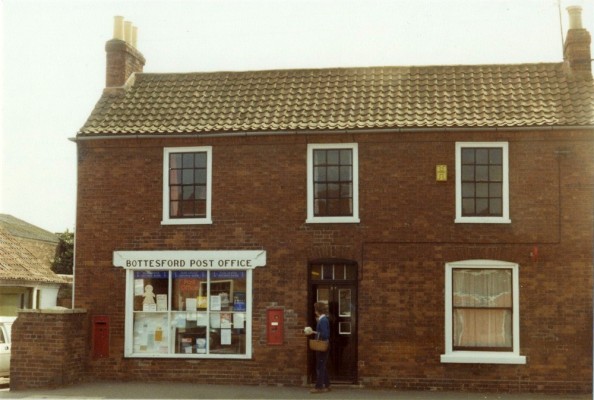 Bottesford street scenes - old Post Office on the High Street