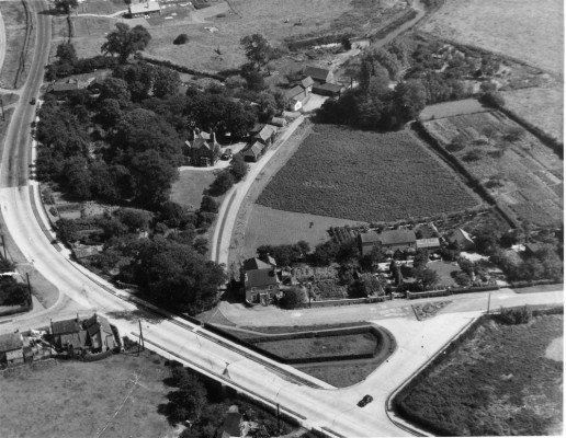 Easthorpe Mill from the air Easthorpe Mill from the air