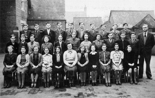 Bottesford Village School seniors, 1949 Bottesford Village School seniors, 1949