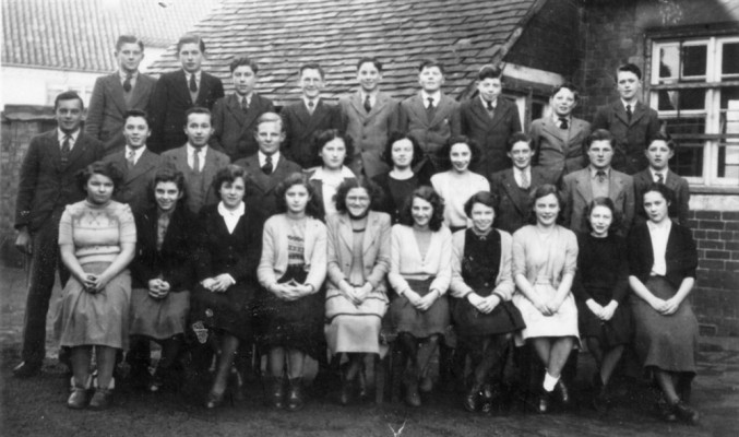 Bottesford village school seniors, 1950 Bottesford village school seniors, 1950