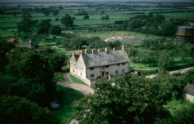 The Bedehouse from Bottesford church tower