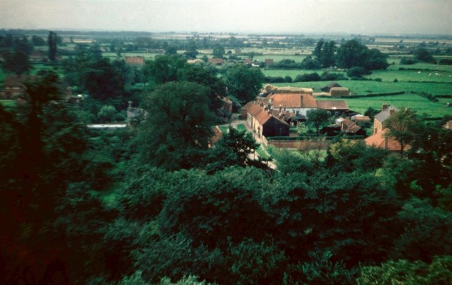 The Green from Bottesford church tower