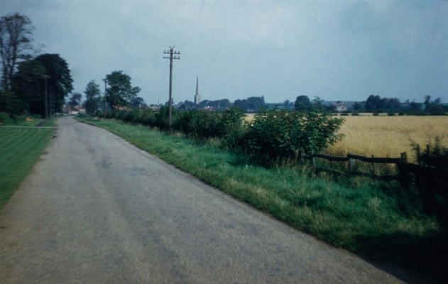 Belvoir Road looking north in the 1950s