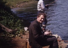 Mr Pritchett and friend angling