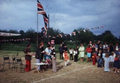 Jubilee Street Party 1977, prize giving