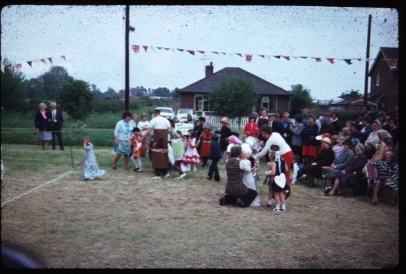 Jubilee Street Party 1977, enjoying themselves