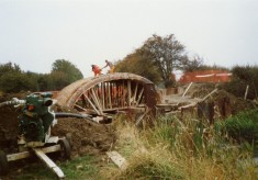 Rebuilding Muston Canal Bridge in 1988_3