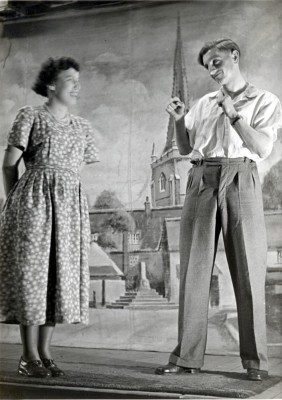 Bottesford Youth Club 1950s show: Barbara Culpin and John Skinner