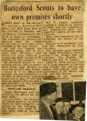 Jay Howitt's Scouts scrapbook cuttings - 7