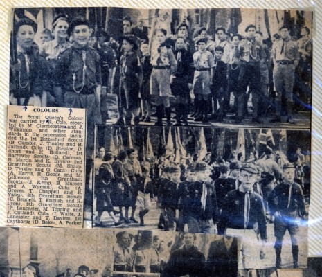 Jay Howitt's Scouts scrapbook cuttings - 13