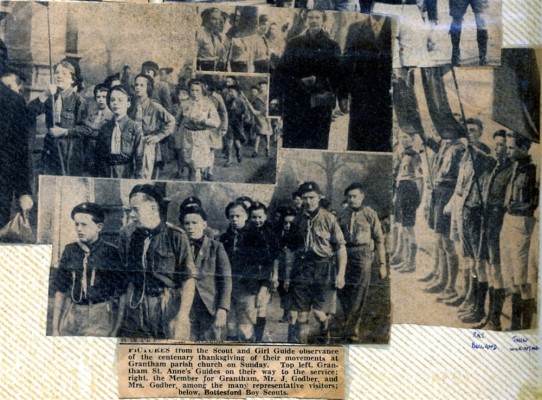 Jay Howitt's Scouts scrapbook cuttings - 14 Jay Howitt's Scouts scrapbook cuttings - 14