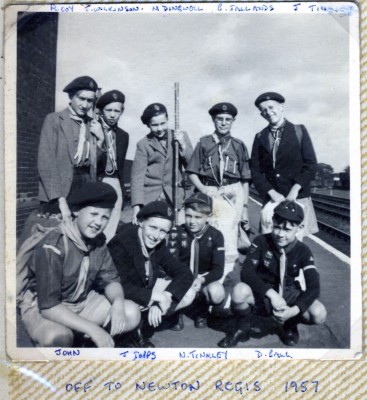 Jay Howitt's Scouts scrapbook cuttings - 17