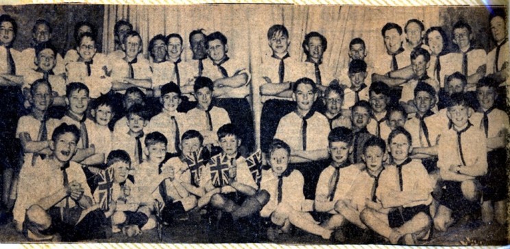 Jay Howitt's Scouts scrapbook cuttings - 19