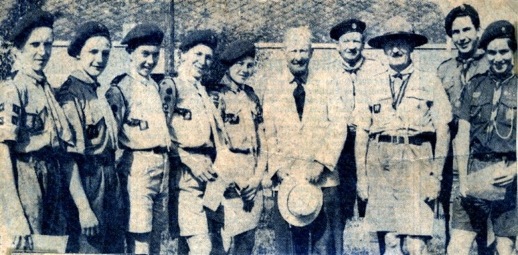 Jay Howitt's Scouts scrapbook cuttings - 29
