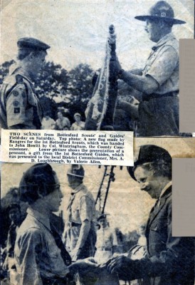 Jay Howitt's Scouts scrapbook cuttings - 32