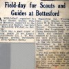Jay Howitt's Scouts scrapbook cuttings - 33