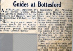 Jay Howitt's Scouts scrapbook cuttings - 33
