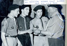 Jay Howitt's Scouts scrapbook cuttings - 37
