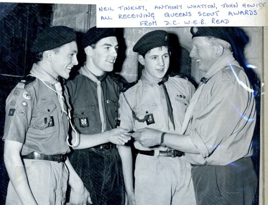 Jay Howitt's Scouts scrapbook cuttings - 37
