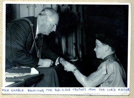 Jay Howitt's Scouts scrapbook cuttings - 41