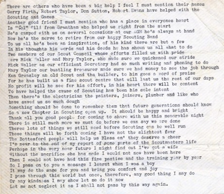 Jay Howitt's Scouts scrapbook cuttings - 48 Jay Howitt's Scouts scrapbook cuttings - 48