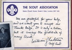 Jay Howitt's Scouts scrapbook cuttings - 55