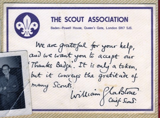 Jay Howitt's Scouts scrapbook cuttings - 55