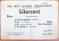 Jay Howitt's Scouts scrapbook cuttings - 56