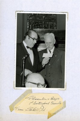 Jay Howitt's Scouts scrapbook cuttings - 57