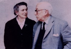 Canon and Fanny Blackmore, after retirement