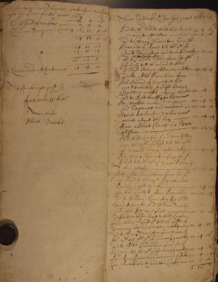 Muston Overseers of the Poor Account 1667