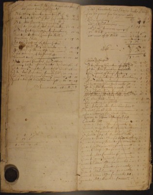 Muston Overseers of the Poor Account 1668 Muston Overseers of the Poor Account 1668