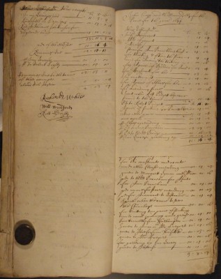 Muston Overseers of the Poor Account 1674